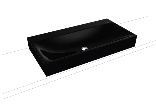 Hovedbilde Kaldewei SILENIO Toppmontert Servant Mod 3043 90x46 cm, Black, 0 ...