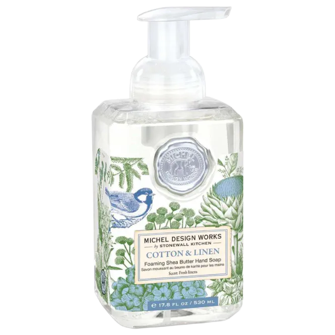 Hovedbilde Michel Design Works Cotton & Linen Skummende Håndsåpe 530 ml