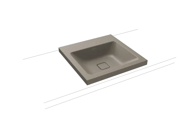 Hovedbilde Kaldewei CONO Mod 3076 Toppmontert Servant, 50x50 cm, Warm Grey 60, 0 ...