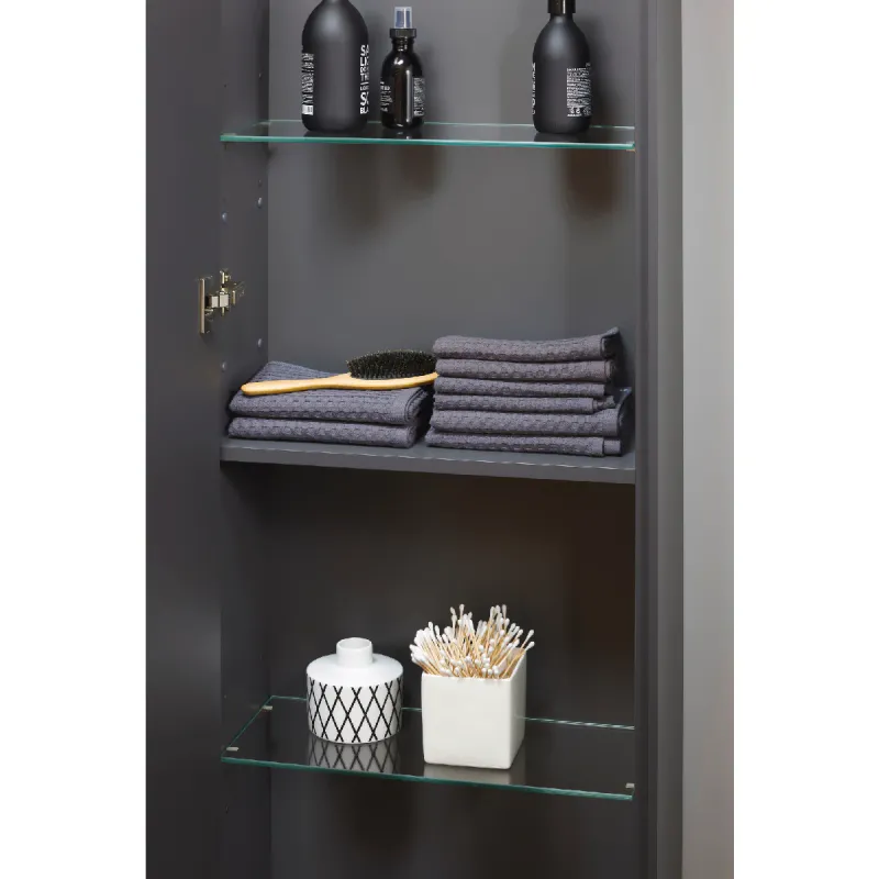 OUTLET: Duravit Brioso Halvhøyskap 91x52 cm Matt Basalt 