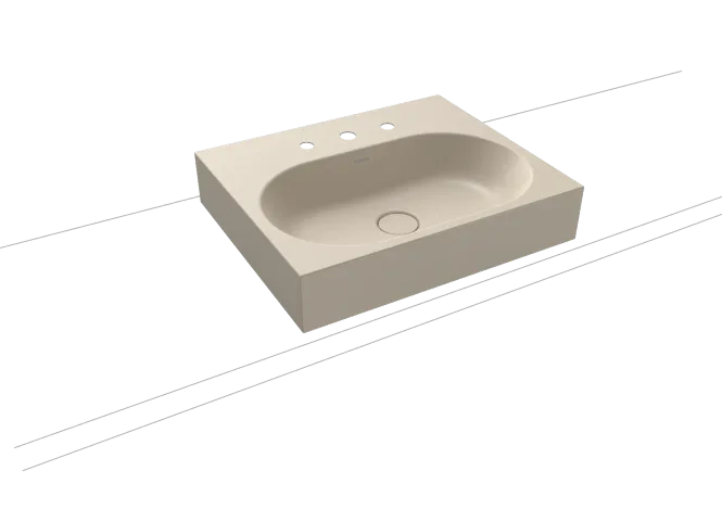 Hovedbilde Kaldewei CENTRO Mod 3057 Toppmontert Servant, 60x50 cm, Warm Beige ...