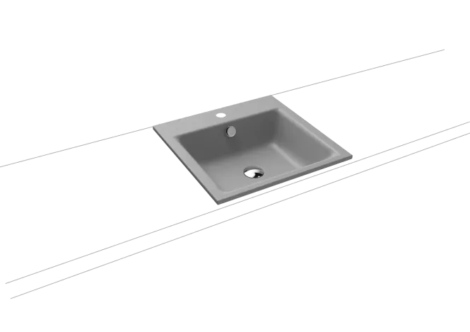 Hovedbilde Kaldewei PURO Mod 3150 Nedfelt Servant, 46x46 cm, Cool Grey 30, 1 ...