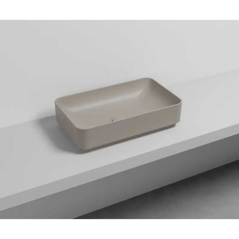 Cielo Mare Rektangulær servant 60x38 cm toppmontert