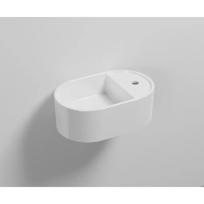 Cielo Les Petites Oval servant 46x30 cm vegg/topp