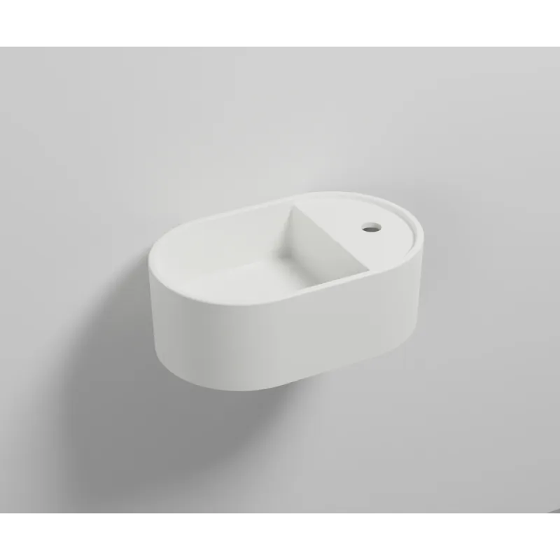 Cielo Les Petites Oval servant 46x30 cm vegg/topp