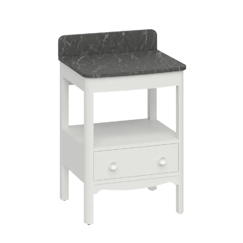 Burlington Guild Servantskap 58 cm med Marquina Benkeplate