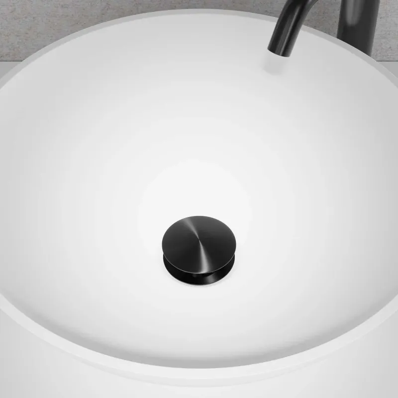 Scandtap Steel Bunnventil Pop-up Universal Duo