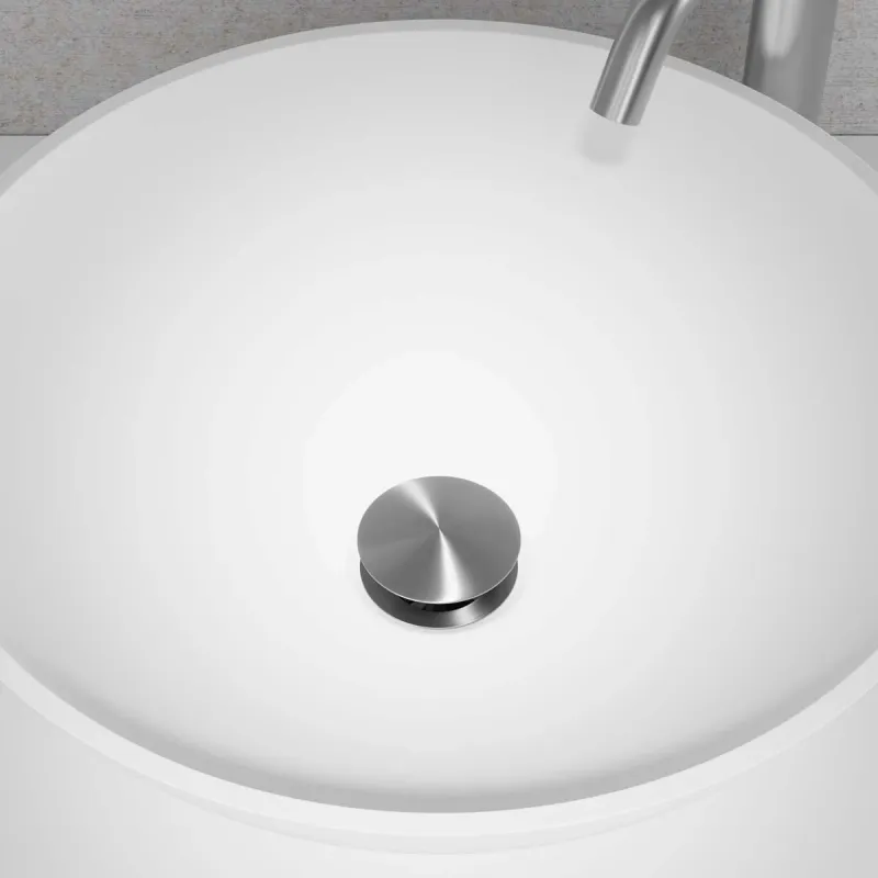 Scandtap Steel Bunnventil Pop-up Universal Duo