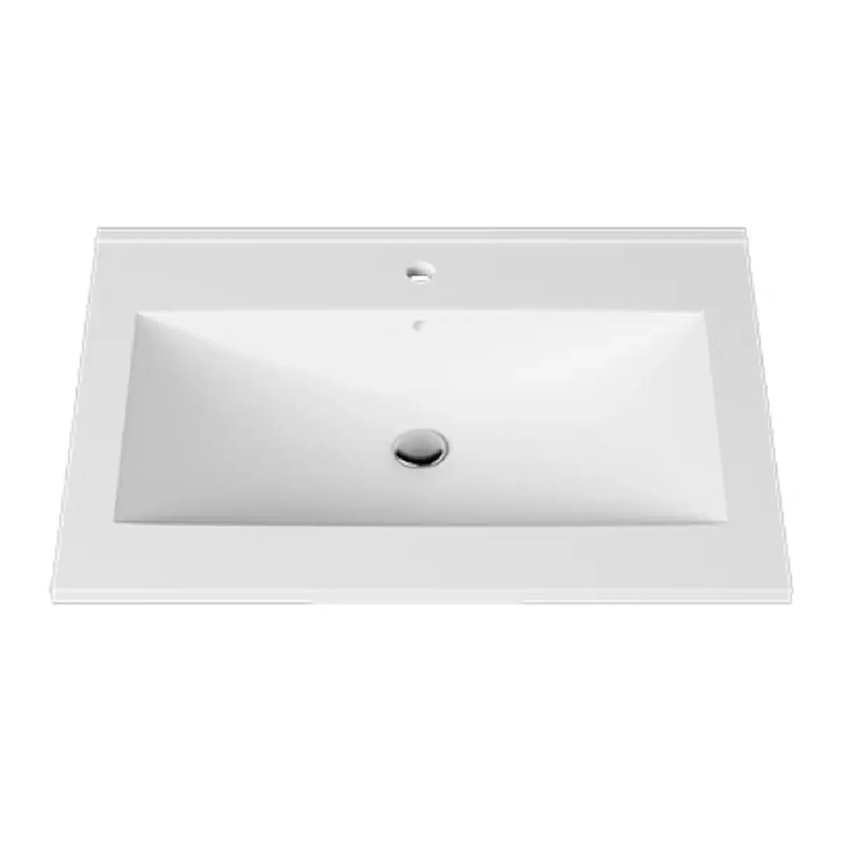 FossBad Bris Enkel Møbelservant 61-121 cm - Porselen