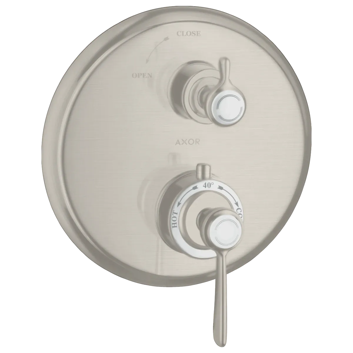 Axor Montreux Innebygd Termostatmodul med vingegrep og avsperring - 1 uttak