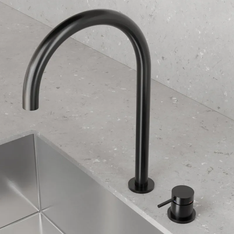 Scandtap Steel Harmonized K2 2-hulls Kjøkkenbatteri