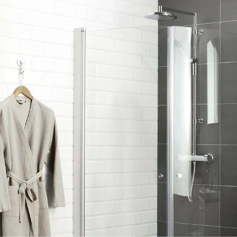 Contura Shower Space buede dører for dusjhjørne