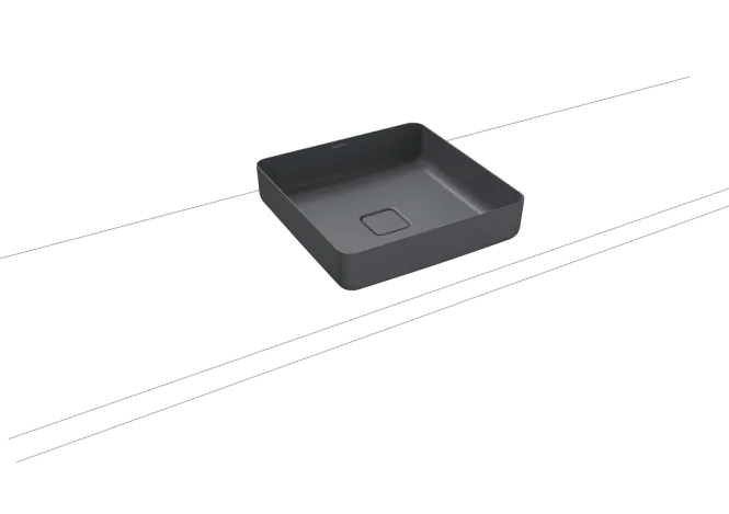 Hovedbilde Kaldewei MIENA Mod 3184 Toppmontert Servant, 40x40 cm, Cool Grey 70, ...
