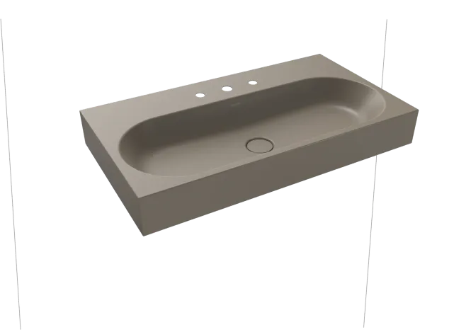 Hovedbilde Kaldewei CENTRO Mod 3062 Vegghengt Servant, 90x50 cm, Warm Grey 60, 3 ...