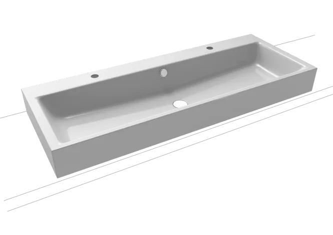 Hovedbilde Kaldewei PURO Mod 3168-D Dobbel Toppmontert Servant, 120x46 cm, ...