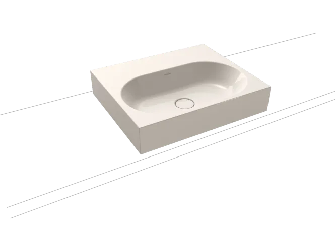Hovedbilde Kaldewei CENTRO Mod 3057 Toppmontert Servant, 60x50 cm, Pergamon, 0 ...