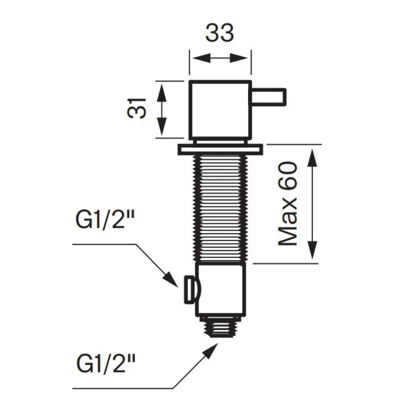 Tapwell BI284 avstengning for oppvaskmaskin