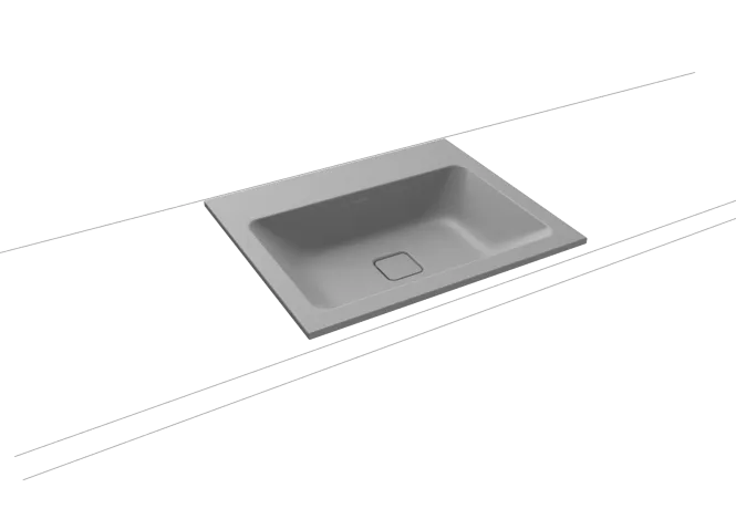 Hovedbilde Kaldewei CONO Mod 3080 Nedfelt Servant, 60x50 cm, Cool Grey 30, 0 ...