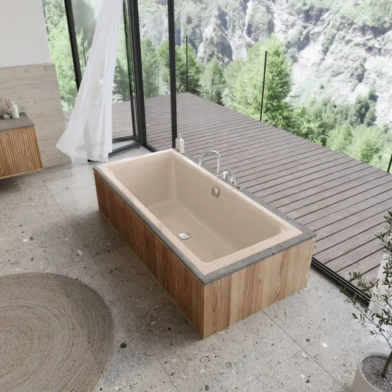 Kaldewei PURO NEXT COMBI Mod 1433 Innebygd Badekar 170x70 cm