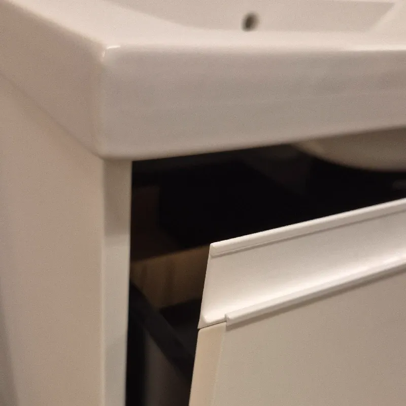 OUTLET: INR Viskan Grip 120 cm Baderomsmøbel Hvit - Utstilling