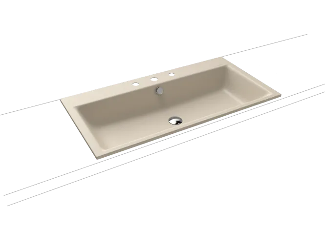 Hovedbilde Kaldewei PURO Mod 3152 Nedfelt Servant, 90x46 cm, Warm Beige 20, 3 ...