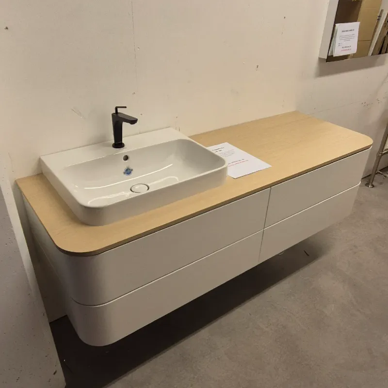 OUTLET: Duravit Happy D.2 160 cm Baderomsmøbel Hvit - Utstilling