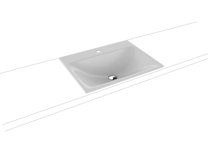 Hovedbilde Kaldewei SILENIO Nedfelt Servant Mod 3037 60x46 cm, Alpine White, 1 ...