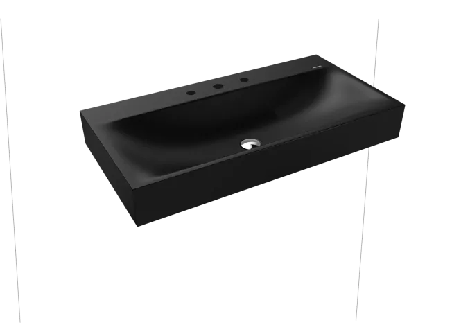 Hovedbilde Kaldewei SILENIO Vegghengt Servant Mod 3045 90x46 cm, Cool Grey 90, 3 ...
